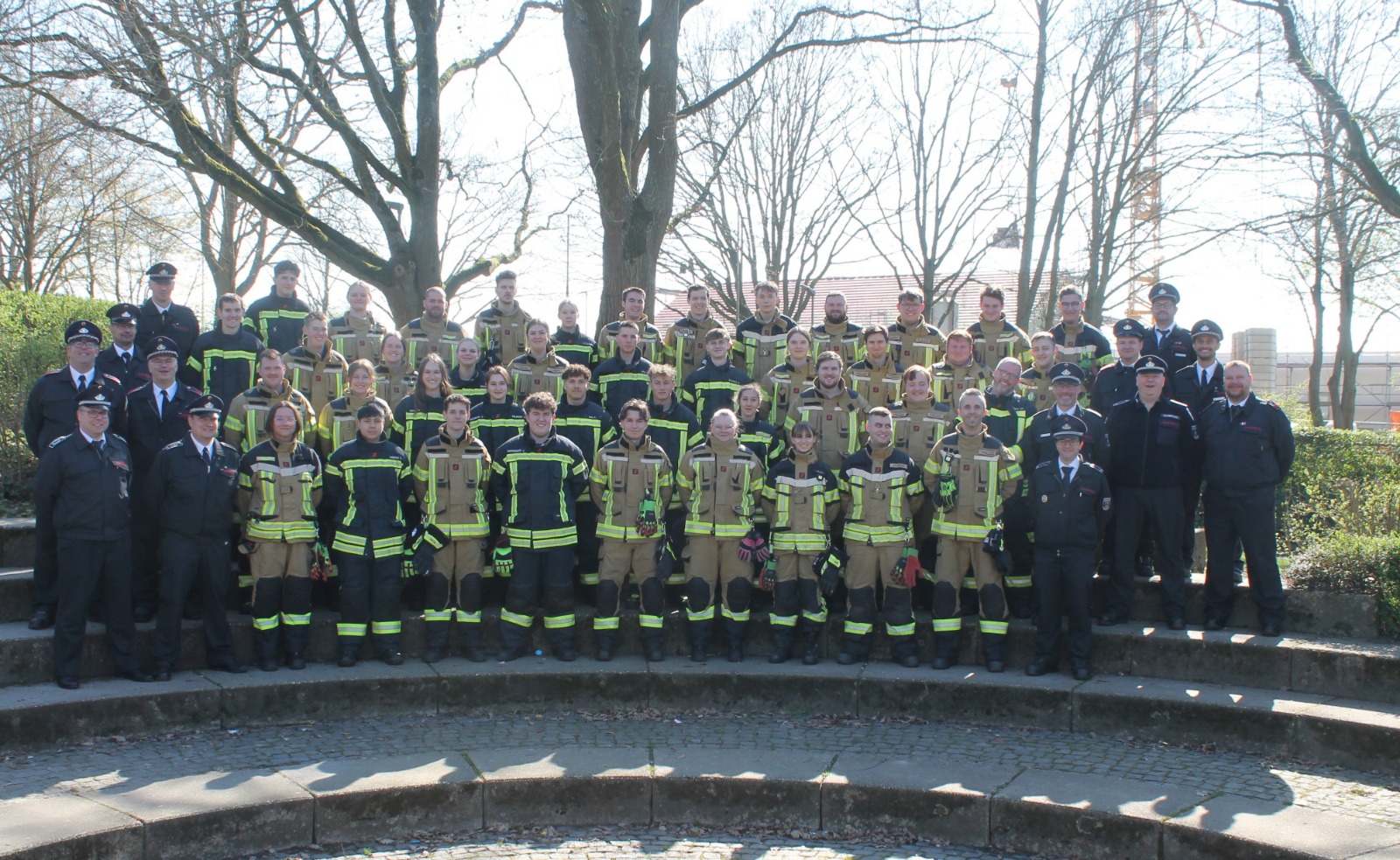 Praktische Abschlussprüfung der Grundlehrgänge Truppmann 1 und Truppmann 2 der Feuerwehren Nettetal und Grefrath am 21.03.2026. Image